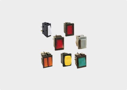 Taster und Schalter in verschiedenen Ausführungen Taster und Schalter in verschiedenen Ausführungen